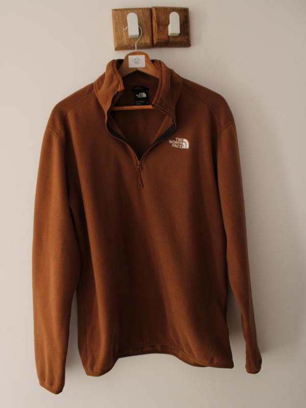 Brązowy Polar The North Face M 1/4 Zip