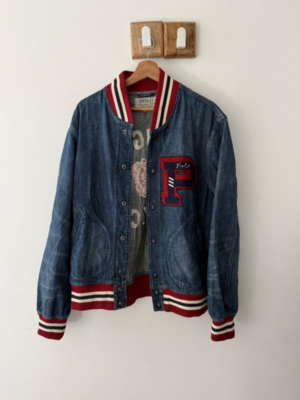 Polo Ralph Lauren | Denim & Supply | Varsity Baseball Jacket rozmiar L