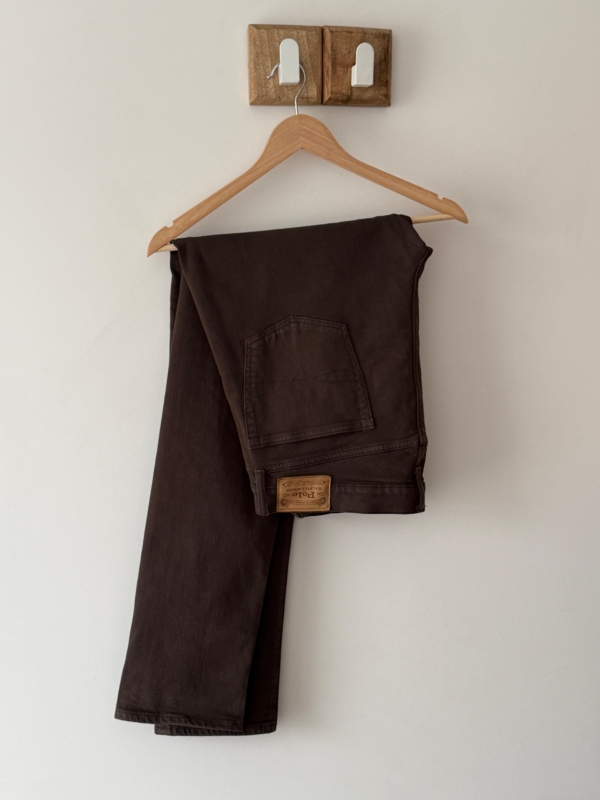 Polo Ralph Lauren – Męskie Spodnie Bawełniane / Jeansy W34/L34 (Głęboki Czekoladowy Brąz)